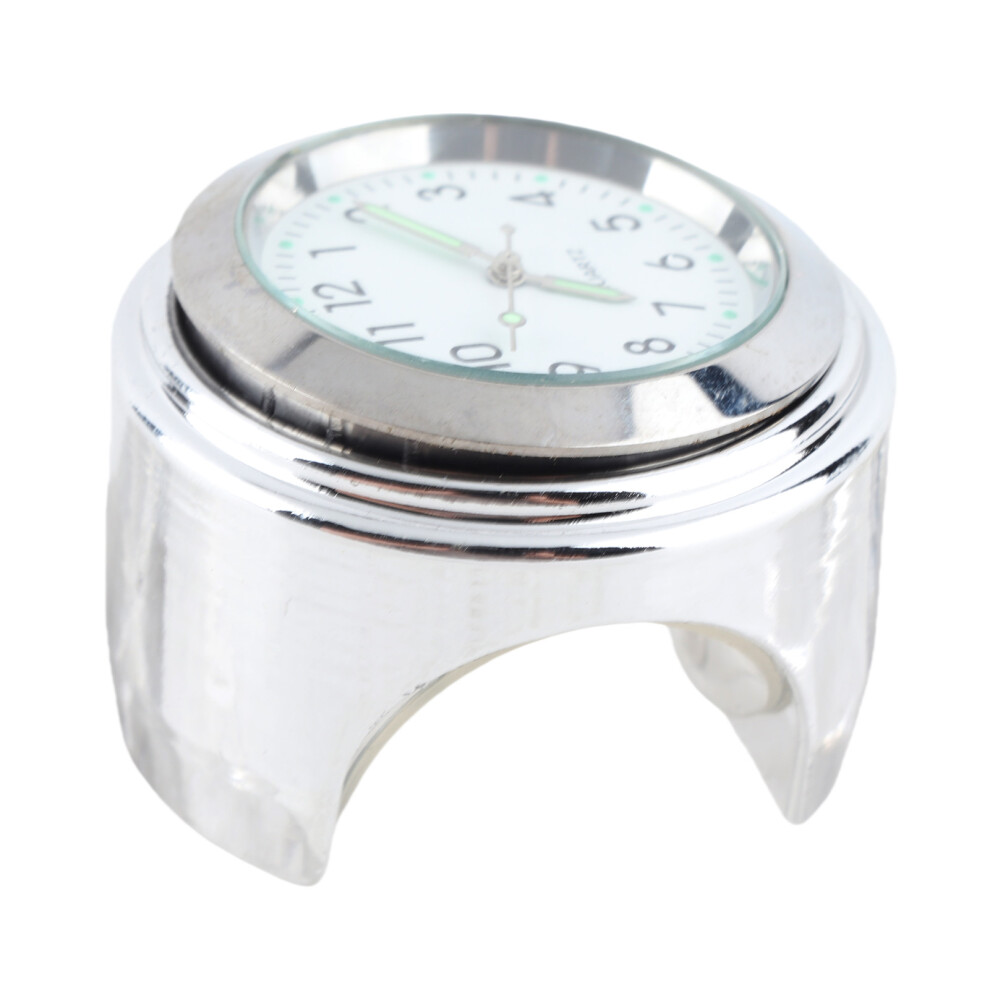 Universal Aluminum Motorcycle Handlebar Clock 7/8In-1In, Luminous 8741391507328