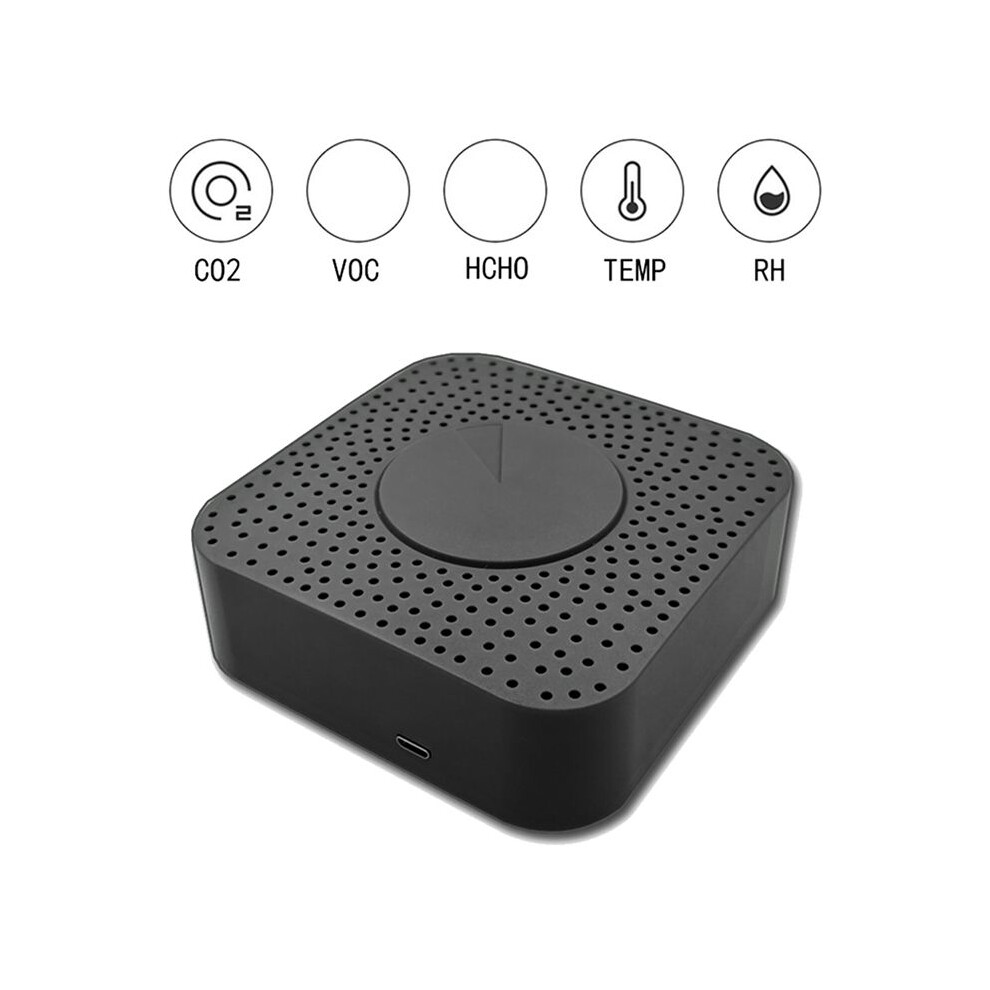 3X Tuya Zigbee Air Quality Monitor Co2 Meter Carbon Dioxide Detector Voc Formaldehyde Auto Alarm 6033664579685