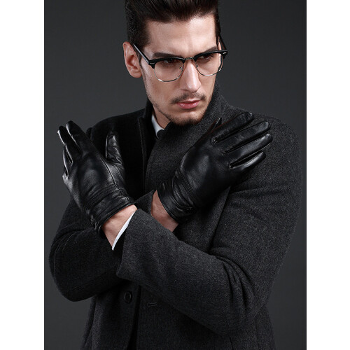 Winter Gloves Men Breathable Windproof Fluffy Soft Warm Aussie Style Size M 1