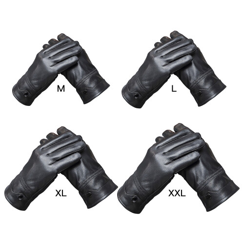 Winter Gloves Men Breathable Windproof Fluffy Soft Warm Aussie Style Size M 2