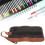 Canvas Pen Wrap Roll Case - 24/48/60 Grids, 35.2-69cm Length 1