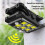 2X Solar Charging Garden Clamp Light Solar Motion Sensor Light Balcony Yard Wall Waterproof Sensor Light 8