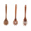 Ergonomic Handle Cooking Spoon Wood 30cm Length Nonstick-B 2
