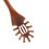 Ergonomic Handle Cooking Spoon Wood 30cm Length Nonstick-B 7