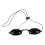 Flexible UV Protective Tanning Bed Goggles, Black, Lightweight 1