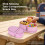 (Pink) Foldable Leak-Proof Silicone Sauce Box 5