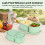 (Green) Foldable Leak-Proof Silicone Sauce Box 3
