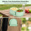 (Green) Foldable Leak-Proof Silicone Sauce Box 5