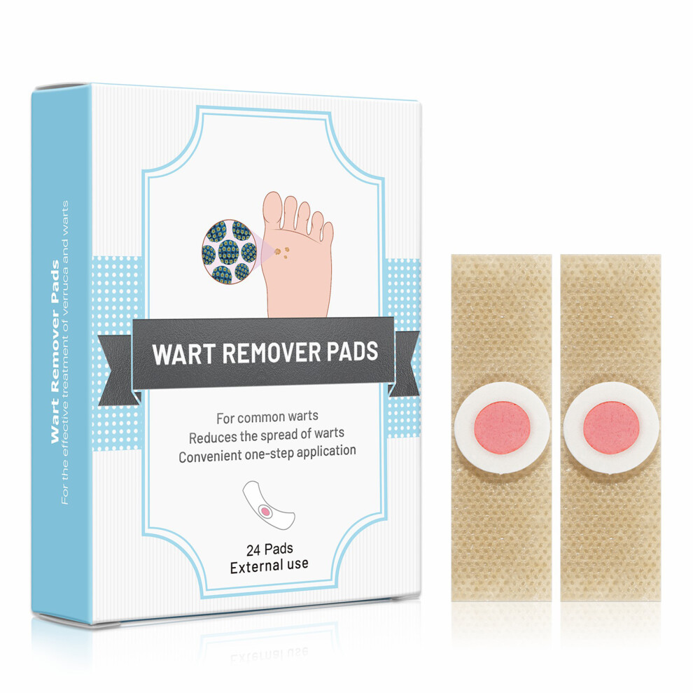 24 Patches Corn Remover Pads for Foot Callus & Wart Removal
