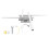140 LEDs Ceiling Light Modern Silver 52cm 25W Bright White 2