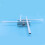 140 LEDs Ceiling Light Modern Silver 52cm 25W Bright White 6