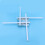 140 LEDs Ceiling Light Modern Silver 52cm 25W Bright White 10