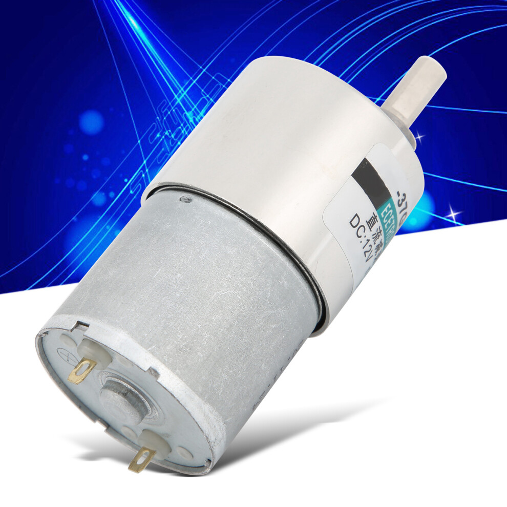 12V Low Speed Dc Gear Motor Xd-37Gb3530 30Rpm/Min Small Torsion 8411391842346