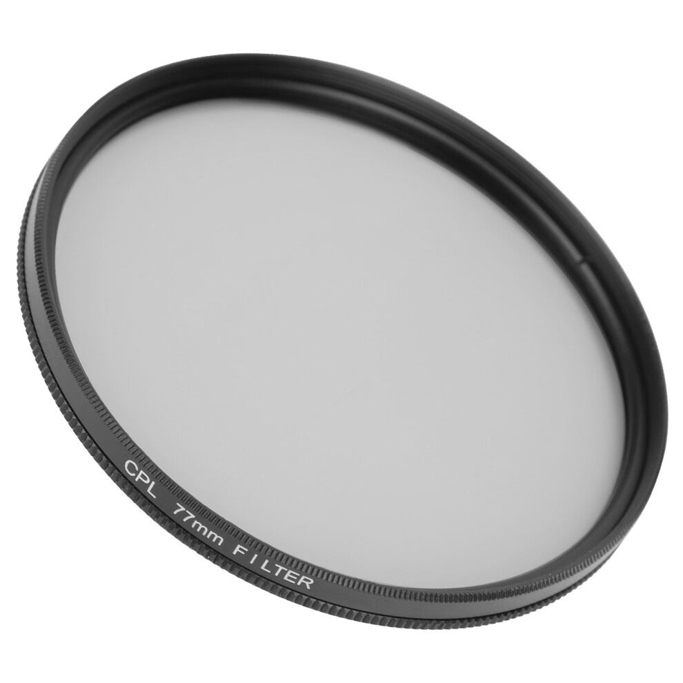 Junestar 77Mm Dslr Lens Polarizer Cpl Filter For Canon Nikon Sony Olympus Fuji 8731391512057