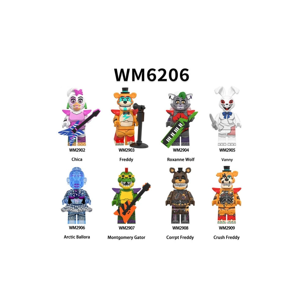 Lego Compatible Minifigures Fnaf Five Nights At Freddy's Lego Minifigures Figures Toys