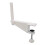 Portable Table Tennis Net Set, Adjustable Clamp, White, 610g 7
