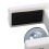 Portable Table Tennis Net Set, Adjustable Clamp, White, 610g 9