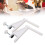 Portable Table Tennis Net Set, Adjustable Clamp, White, 610g 13