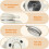 Nut Milk Maker Machine,40oz Soy Milk Maker with Self-Cleaning, Delay Start,Keep Warm,for Juice,Smoothie,Eu Plug 6