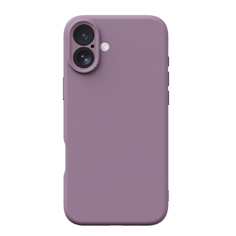 Iphone 16 Plus Case Compatible With Magsafe Â Liquid Silicone, Soft Microfiber Lining, Shockproof, 6.7", Deep Purple 9448483577069