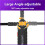UV Flashlight 395NM 5 Modes Flashlight USB Rechargeable Work Light Foldable Flashlight Portable Work Light A 3