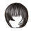 Extensions μαλλιών με κλιπς, περούκα Invisible3D Air Bangs, φυσικό, λεπτό στυλ με κομμάτια στους 1