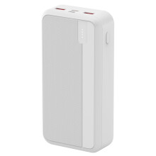 Teqhome Power Bank 20000mAh Dual USB + Type-C PD 22.5W White