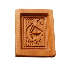 Boutique Biscuit Moulds Big Clearance Carved Wooden Cookie Kitchen Cookie Cutter Cookie Stamp Stamp Rose Cookie Cutter for Cookie Stamp