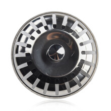 Premium Kitchen Sink Strainer Replacement Waste Plug Basin Drain Filter Steel