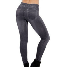 High-Waisted Tummy-Control Black Denim Jeans for Women, Pocketed, Slim Fit, Plus Size up to 5XL, Compatible with Fitness & Daily Wear