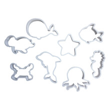Cookie Cutter Diy Baked Marine Biology Series Dolphin Sugared Plastic