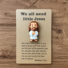 Gift Card, Littles Jesuses Inspiration Figure With Scripture Card