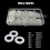 White Nylon Washers Assortment Set M2-M8 500 pcs 1