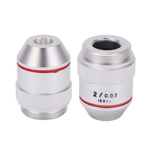 2x 195 Achromatic Objectives 20.2mm for Biological Microscope 2