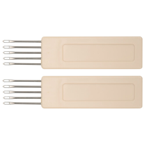 Durable 2 Pcs Transfer Needle Tools for Knitting Machines No Scratches 5 Claws