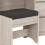 Seconique Malvern 3 Drawer Dressing Table Set Urban Snow 3