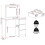 Seconique Malvern 3 Drawer Dressing Table Set Urban Snow 4