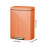 Søppelbøtte i rustfritt stål, 13 gallon 4