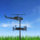 Helicopter Figurine Wind Vane Ornament Wind Direction Indicator Heavy Duty Wind 6