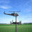 Helicopter Figurine Wind Vane Ornament Wind Direction Indicator Heavy Duty Wind 7