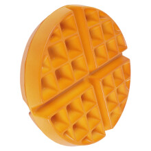 Realistic Yellow Waffle Cake Fake Food for Party Table Centerpiece