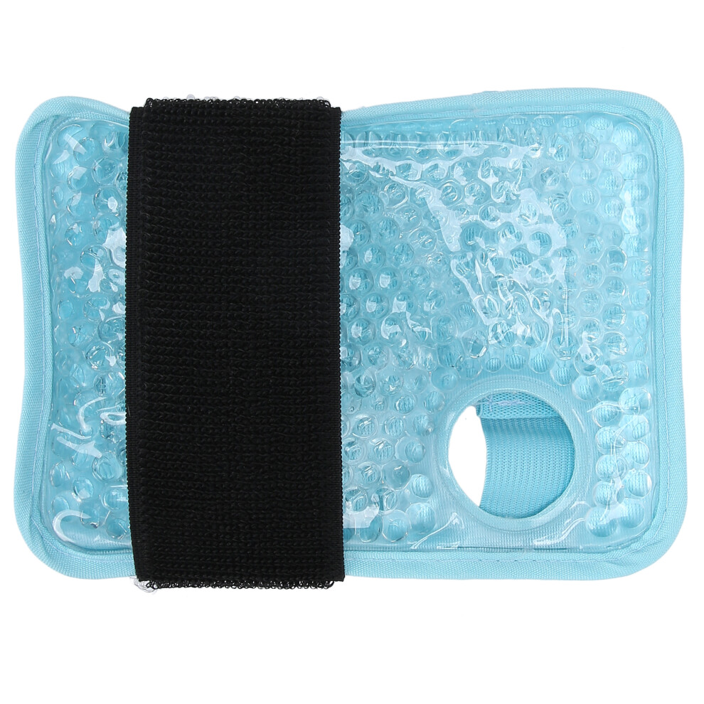 Blue Reusable Gel Wrist Ice Pack, Hot & Cold Therapy, 16X12cm,