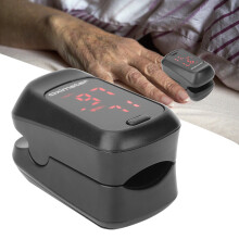 Blacker Fingertip-SpO2-Monitor OLED-Pulsoximeter, 58x34x36 mm