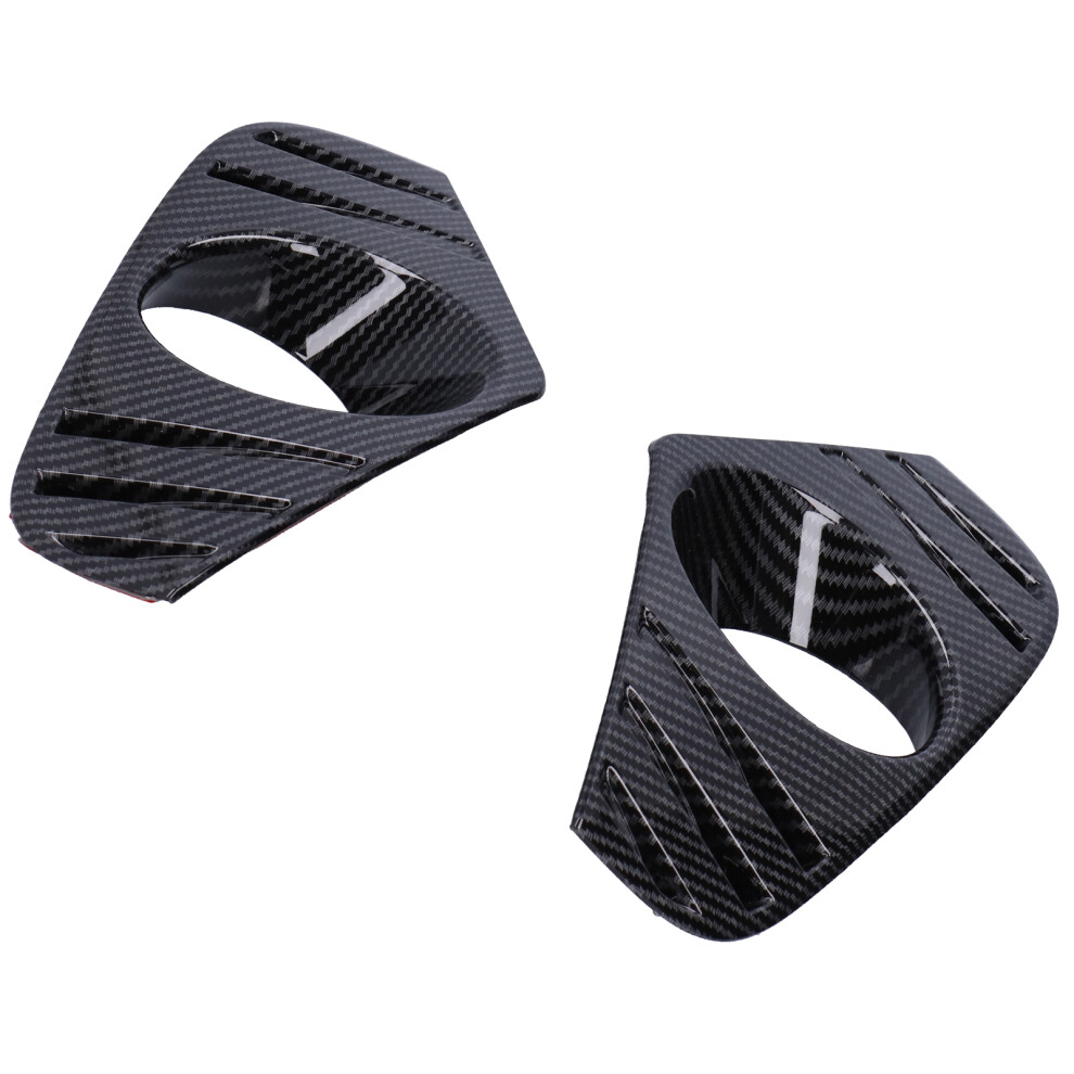 2Pcs Front Fog Covers Rav4 2019-2021 Abs Light 7055741634178