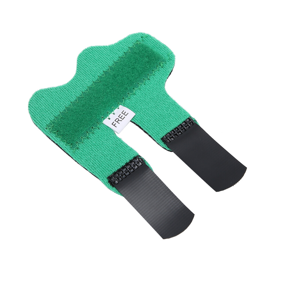 Green Professional Finger Splint Brace 11X8.5cm For Tendon & Ligament Support