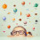 (1) Solar System Planets Wall Stickers for Kids Rooms 4