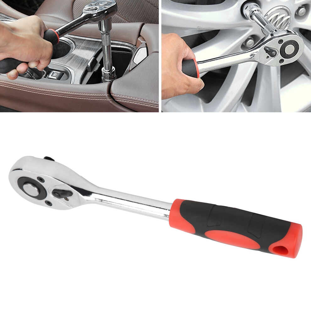 2-Way Carbon Steel Ratchet Wrench 1/2In For Maintenance & Industry 4981391517239