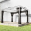 Outsunny Pérgola Gris 397 x 297 x 225 cm 6