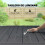 Outsunny Mesa Jardín Extensible Negro 160 x 80 x 75 cm 8