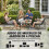Outsunny Muebles de Jardín Gris 112 x 73 x 74 cm 2